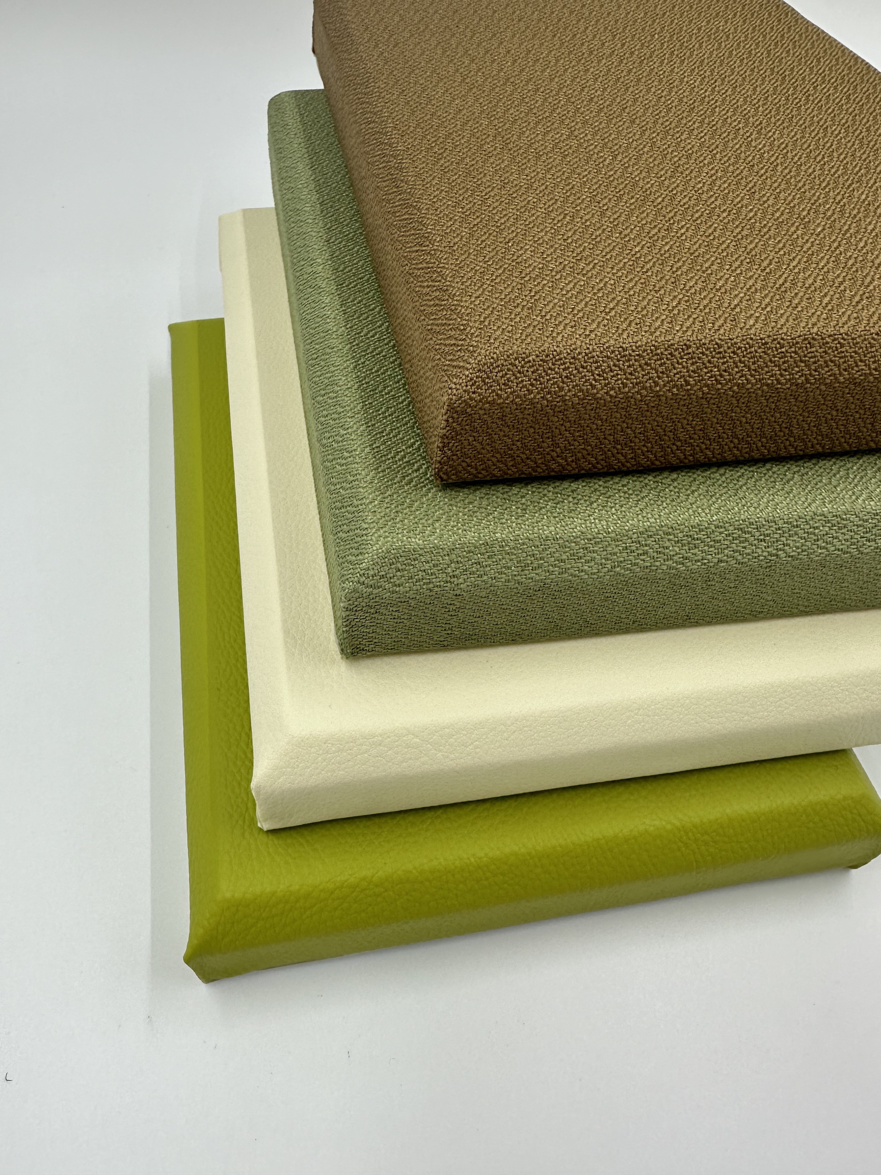 50mm Fabric Wrapped Acoustic Wall Panel Back Glue Fiberglass Sound Absorbing Board