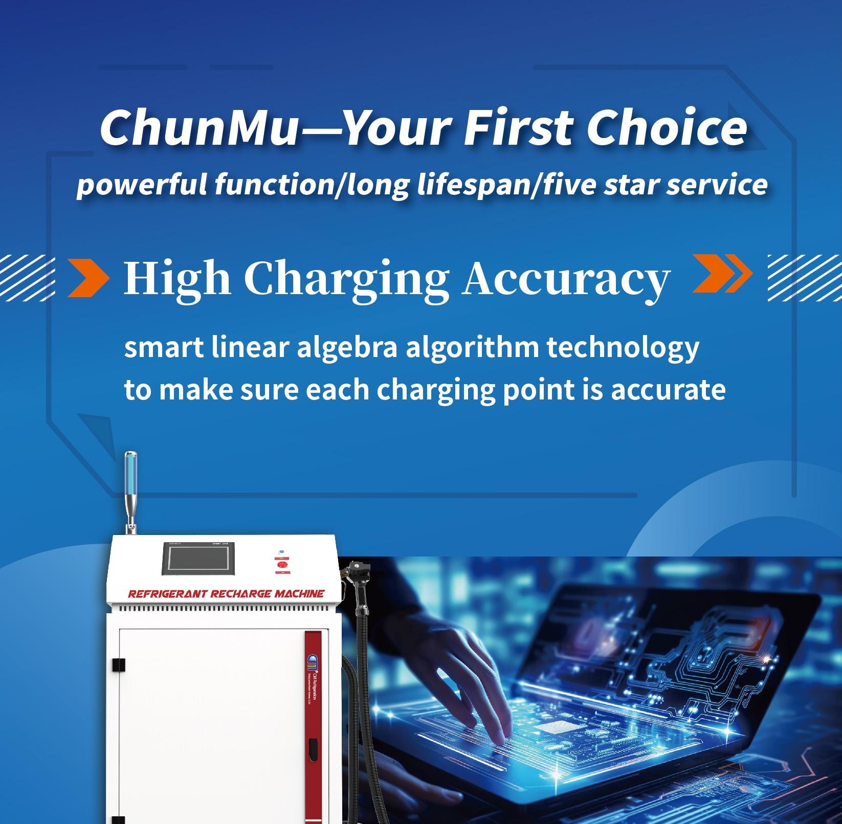 Single System Gas Freon Charging Station ATEX Certificated CM8600 ExS