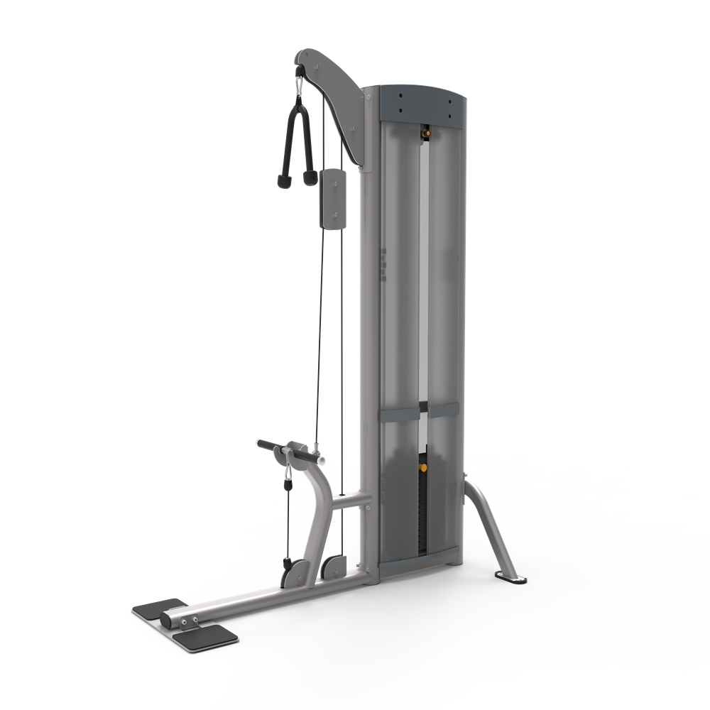 Professional Grade Strength Training Pin Loaded Gym Lat Pull Down and Seated Row Machine for Commercial 1570*870*2130mm