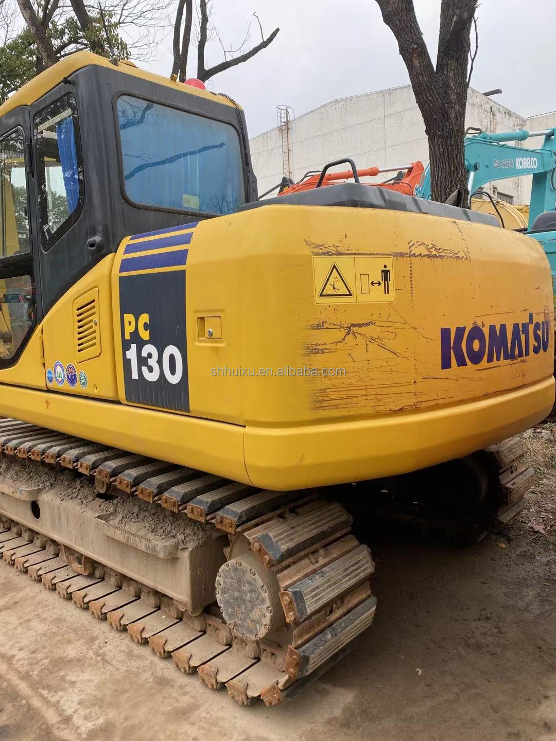 used excavator komatsu pc130/original engine second hand komatsu pc130 in low price on sale