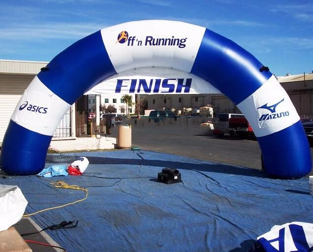 Custom Advertising Giant Inflatable Arch ODM For Sport Events