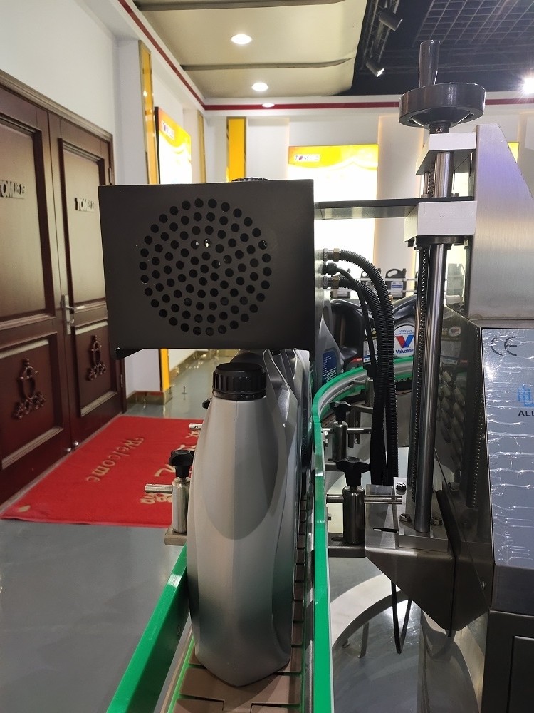 60-120BPM Chemical Packaging Machine Automatic Induction Sealer For Glass Plastic Bottle