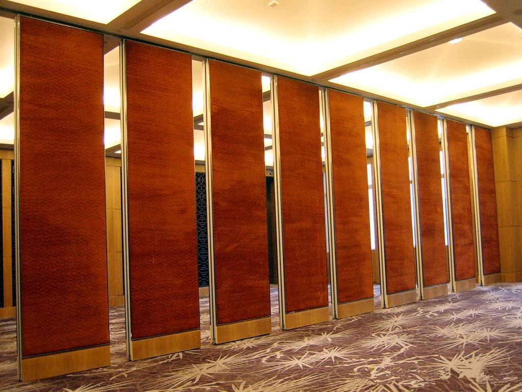 Floor To Ceiling Sound Proof Partitions For Banquet Hall 6 Meters Height