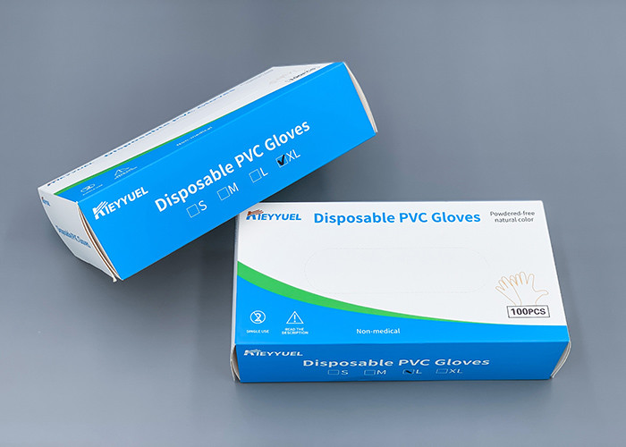 Disposable PVC Gloves Are Clean And Sanitary , Protect Your Hands