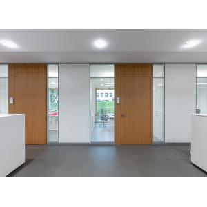 Solid malamine panel partition Aluminum material glawall partition fast reply