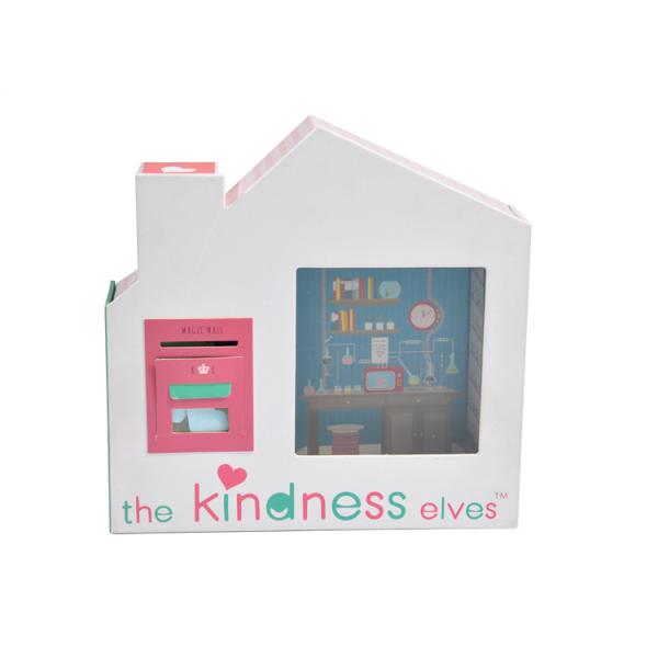Custom Shape Packaging Gift Box House Shape Candy Gift Bags Pendant Party