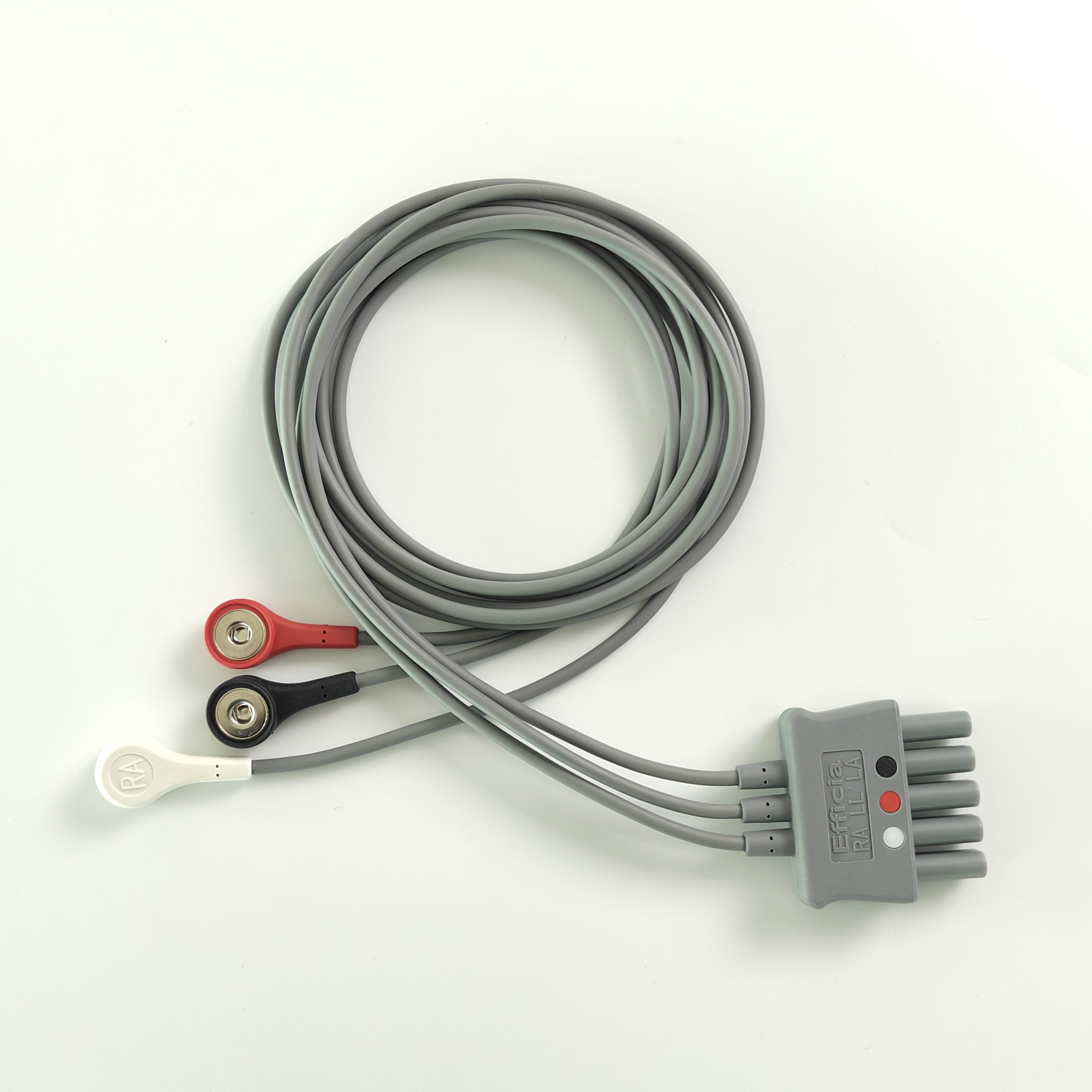 Philip Grey Original 3-Lead Button Branch 1M US Standard RA White, LL Red, LA Black Middle Joint Double Row 989803160671