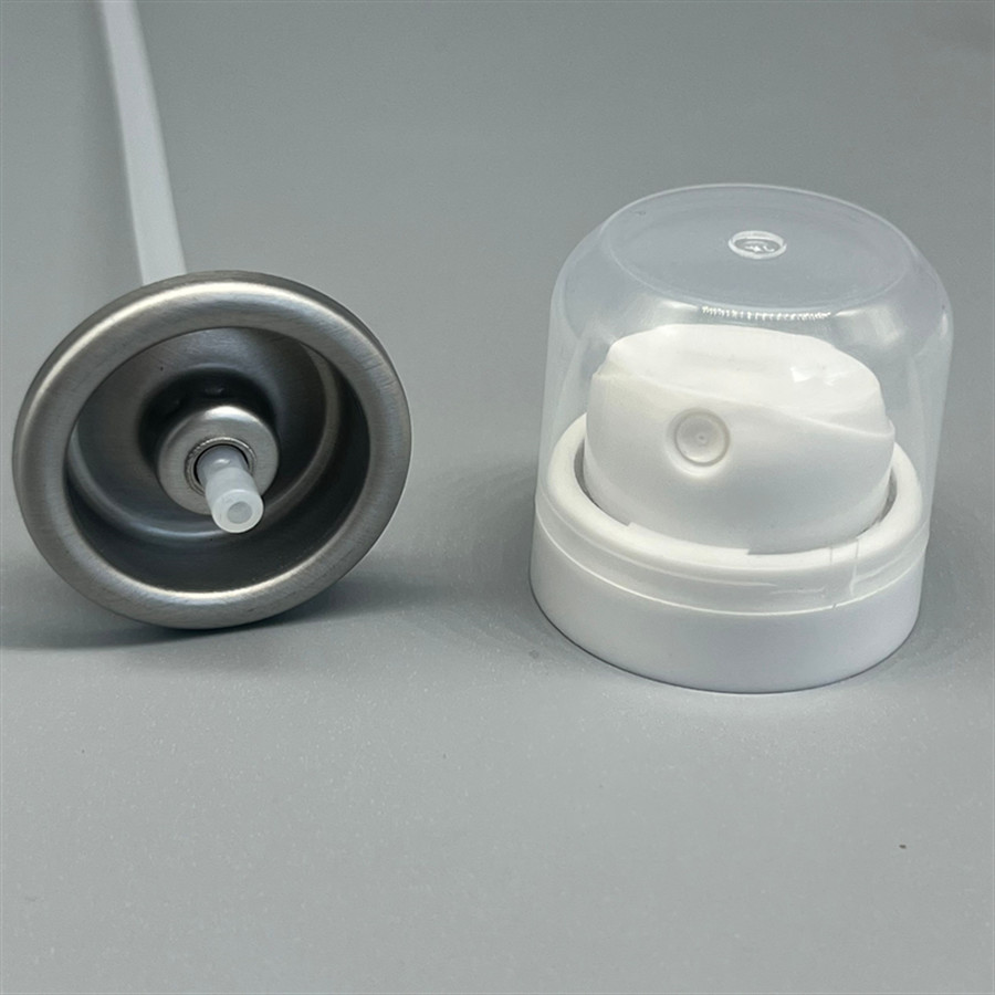 Medical-Grade Deodorant Body Spray Valve with Actuator for Sensitive Skin Formulations with Hypoallergenic Seal