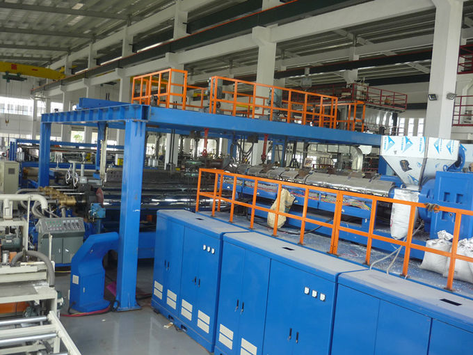 8000mm HDPE Waterproof/Geomembrane Sheet Extrusion Machinery , CE Certificate