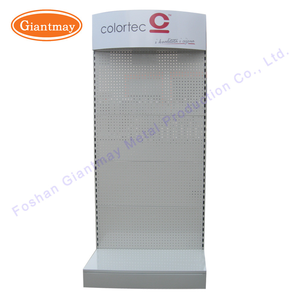 Exhibition Tool Shelf Merchandise Metal Stands Retail Display Racks