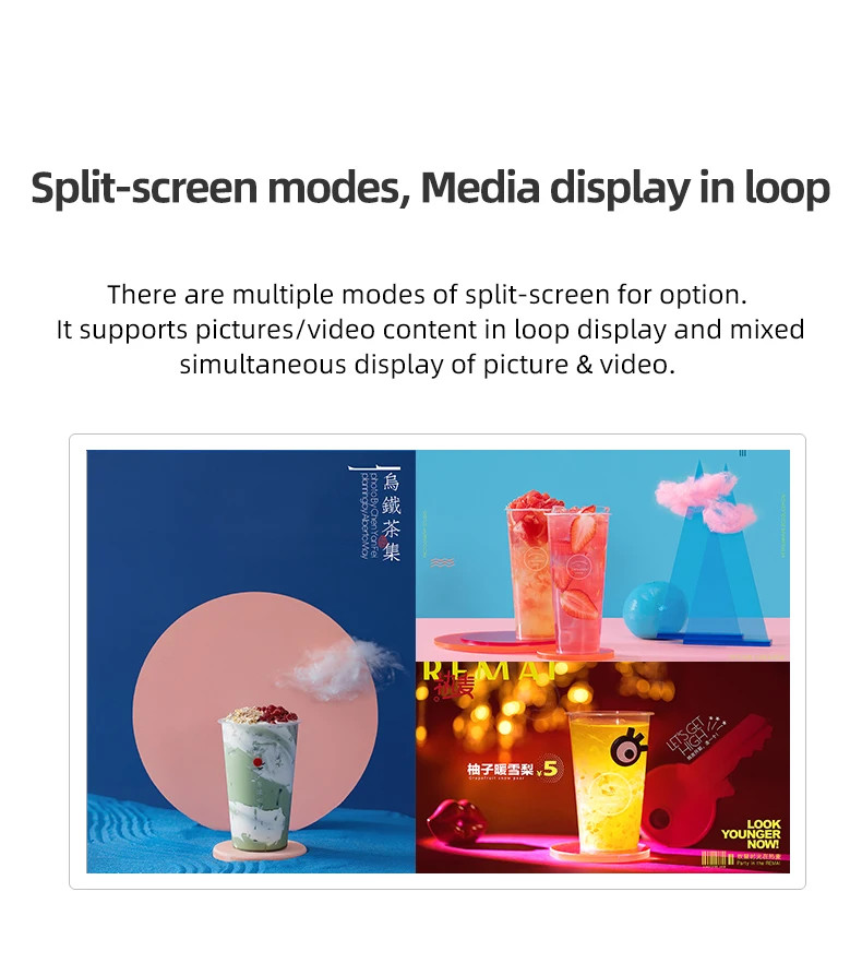 55inch 10Bit Color Depth Transparent Oled Monitor / Clear Oled Signage Perfect For And Efficiency