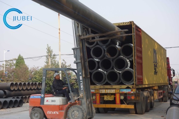 Black With Blue Strips PN10 ISO4427 HDPE Pipe For Water Supplying System Supplier
