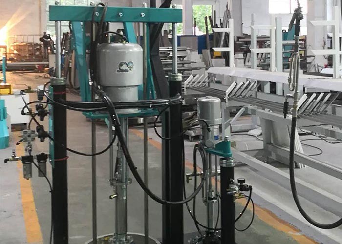 Two Pump Sealant Spreading Machine For DGU IG Line