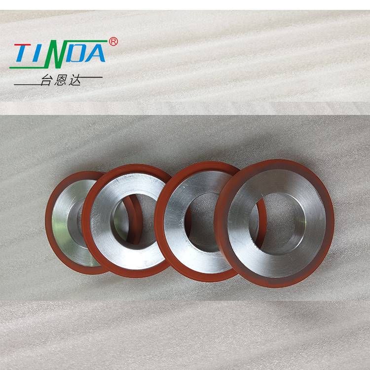Low Noise Rubber Roller Wheel with Stainless Steel Metal Core for Packaging Industry