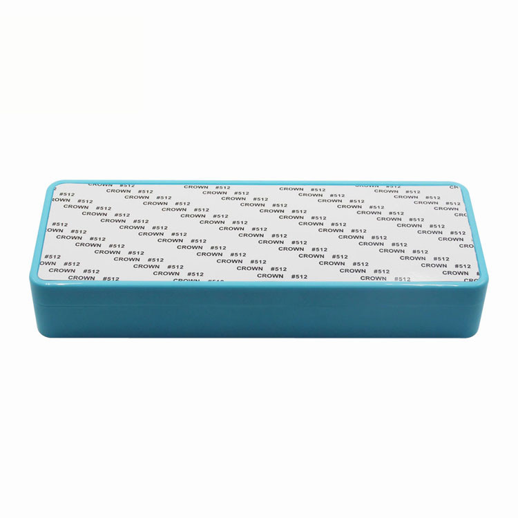 Sublimation Pencil Box Stationery Box With Metal Insert For Sublimation Photos Printing