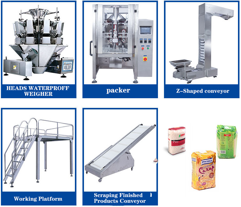 High Speed SS304 Food Vertical Packing Machine For Snack / Coffee Bean / Tea