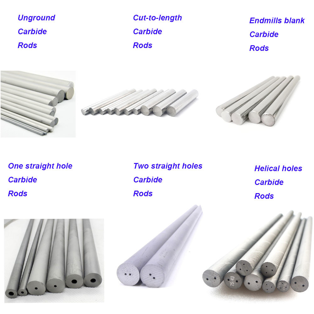 K10F Ground Tungsten Carbide Rod Cutting Tools 6% Cobalt For Aluminium Alloys