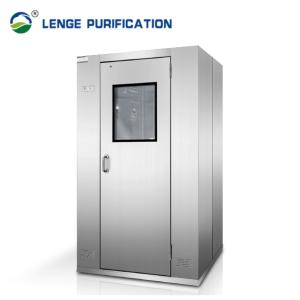  Class D Cleanroom Air Shower HEPA Filter High Velocity Shower Jets For Avoiding Contamination Manufactures