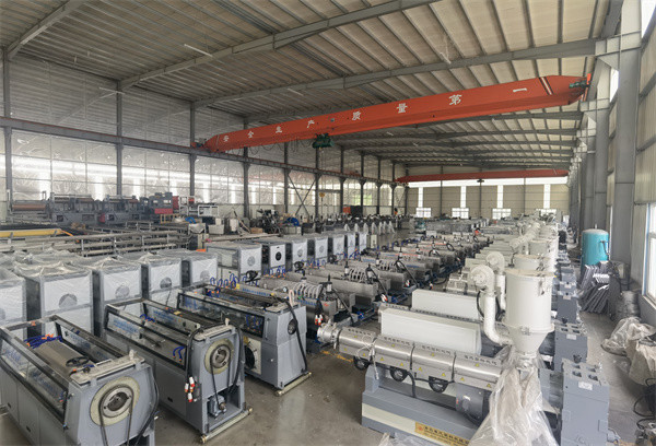 Electrical Use Spiral Pipe Extrusion Line Prestressed Corrugated Pipe Production Line