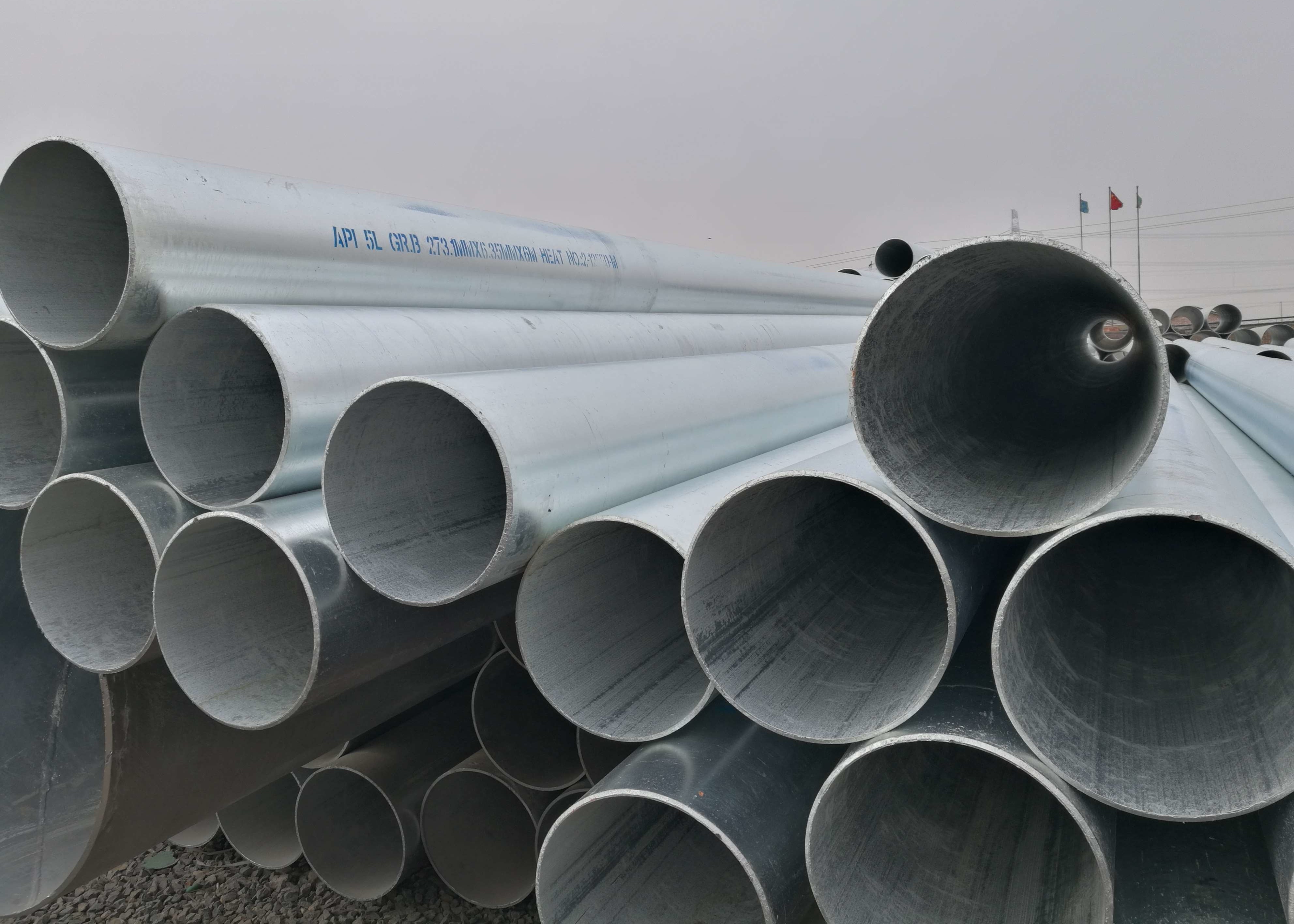 Hot Dip Galvanized 114mm 610mm Erw Steel Pipe Od 4 Inch