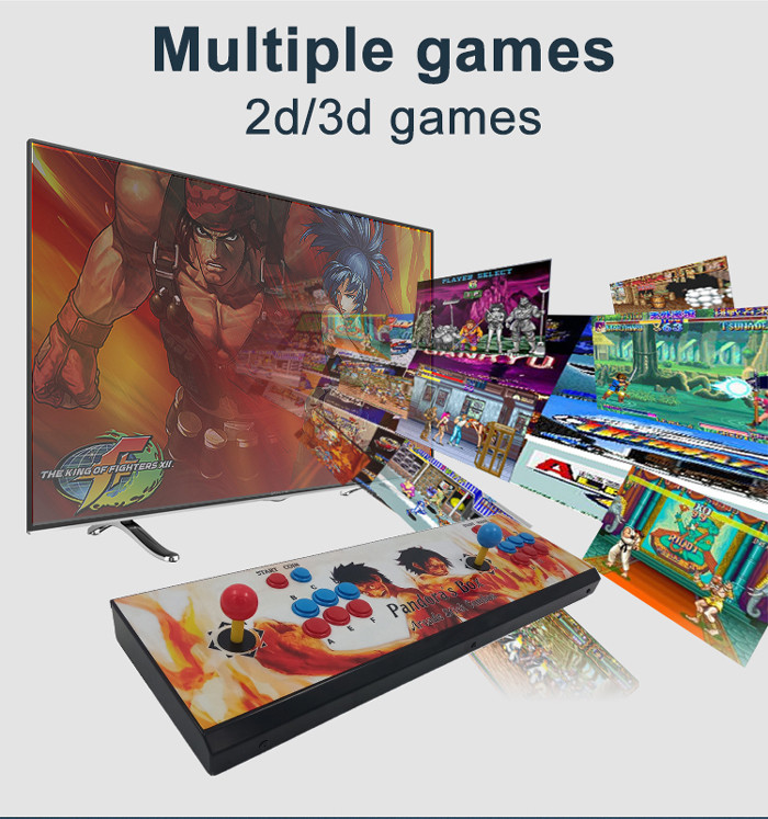 Portable 3000 In One Family Video Arcade Game Console