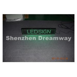  CE Single green Indoor 10 mm LED Moving Message Display with 960 by 160 mm Manufactures