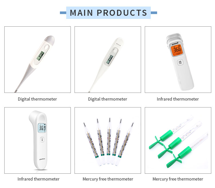 Medical Clinical Fever Alarm Function Electronic Thermometer