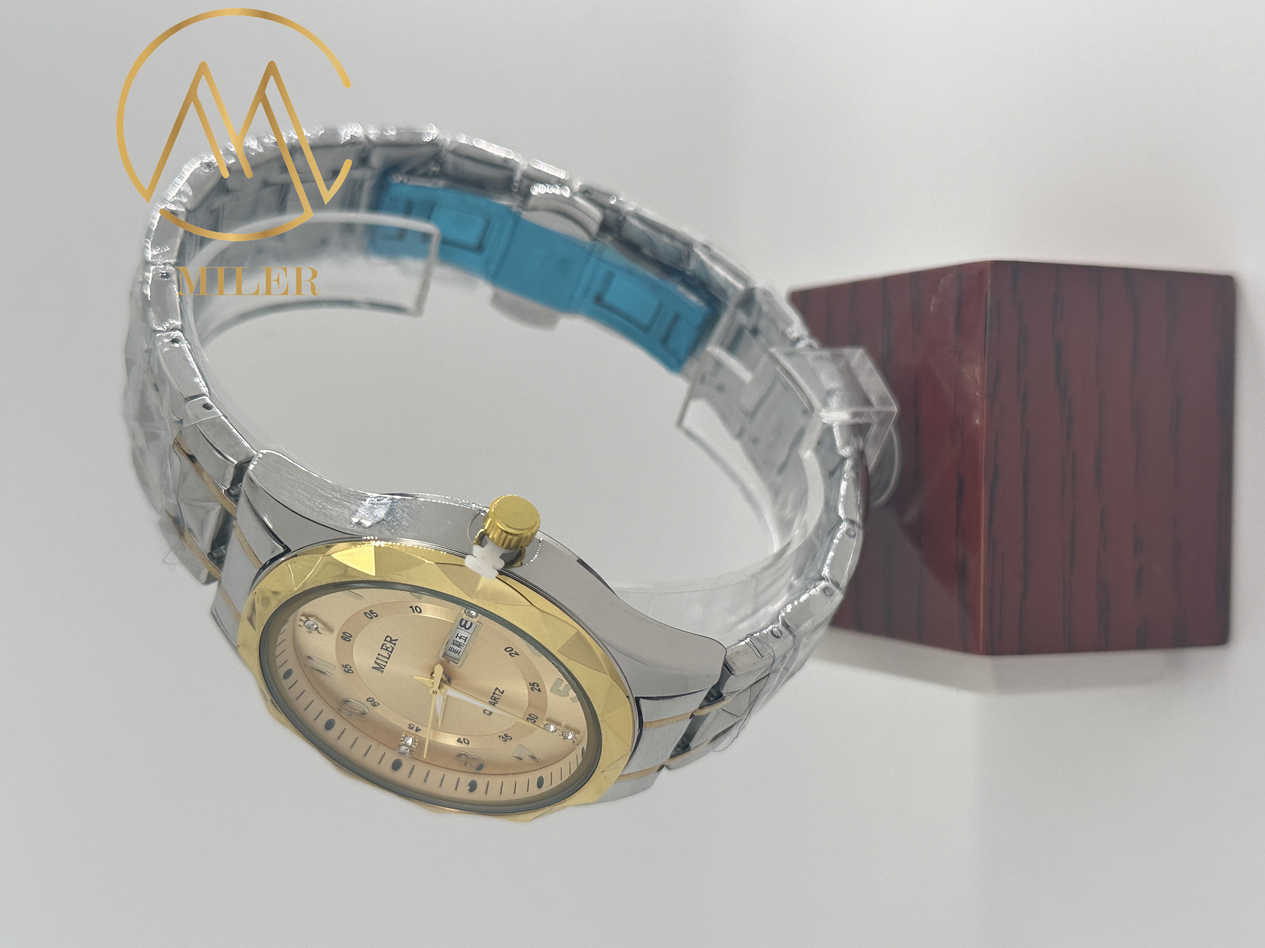 OEM Factory Watch Stainless Steel Strap Watch With Quartz Movement