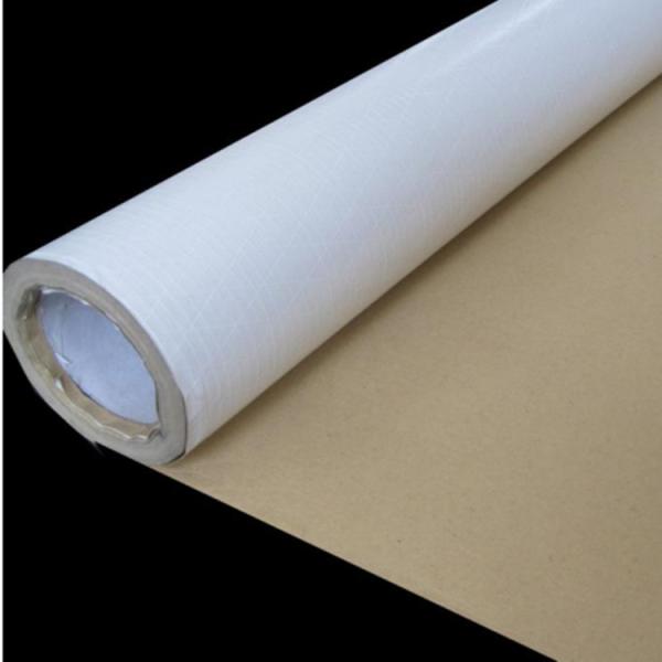 Aluminum Foil Composite Insulation White Pp Film Scrim Kraft Paper Reinforced