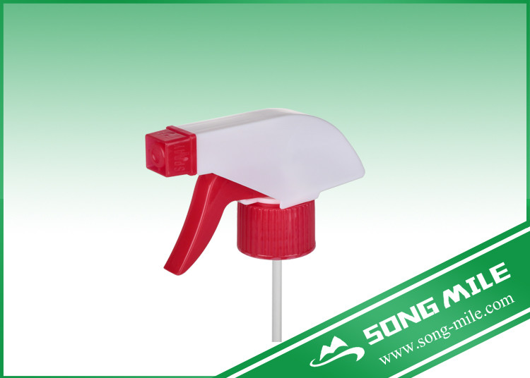 28/410 PP Red Conventional Model Hot Trigger Sprayer for Liquid