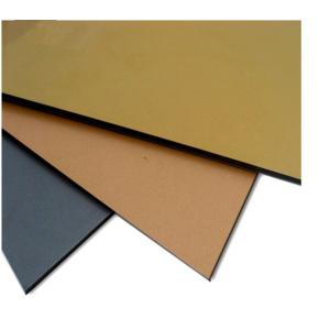 Smooth Mirror Aluminum Composite Panel With Wear Resistant Steel