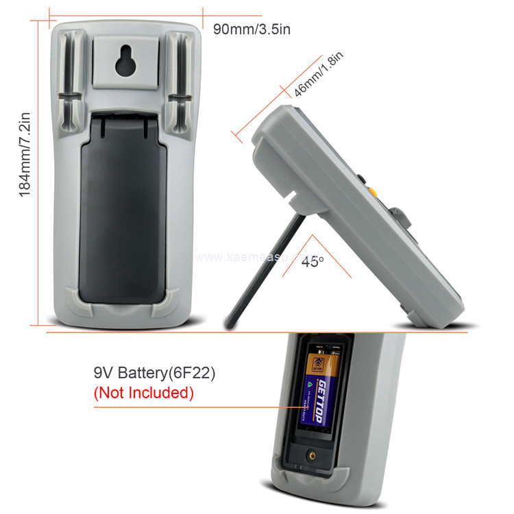 Kaemeasu 03A High Precision Digital Multimeter 6000 Counts Auto Range 1000V AC DC Smart Multimetro