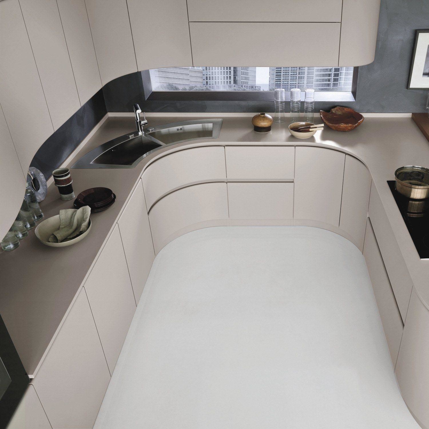 Promotion Luxury U Shape Handleless Kitchen Cabinet Set Modern Kitchen Cabinet Villa Melamine Kitchen Cabinet