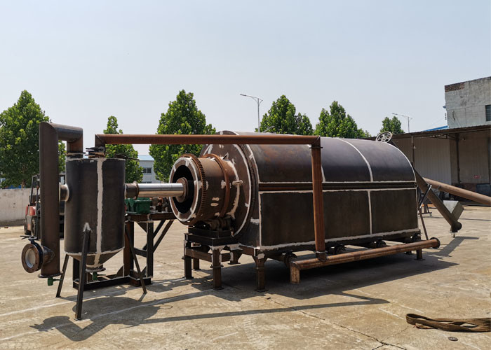 Smokeless Rice Husk Sawdust Activated Charcoal Making Machine