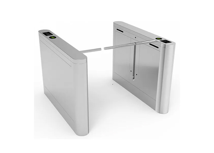 1000mm Lane Bidirectional Mifare Reader Drop Arm Turnstile