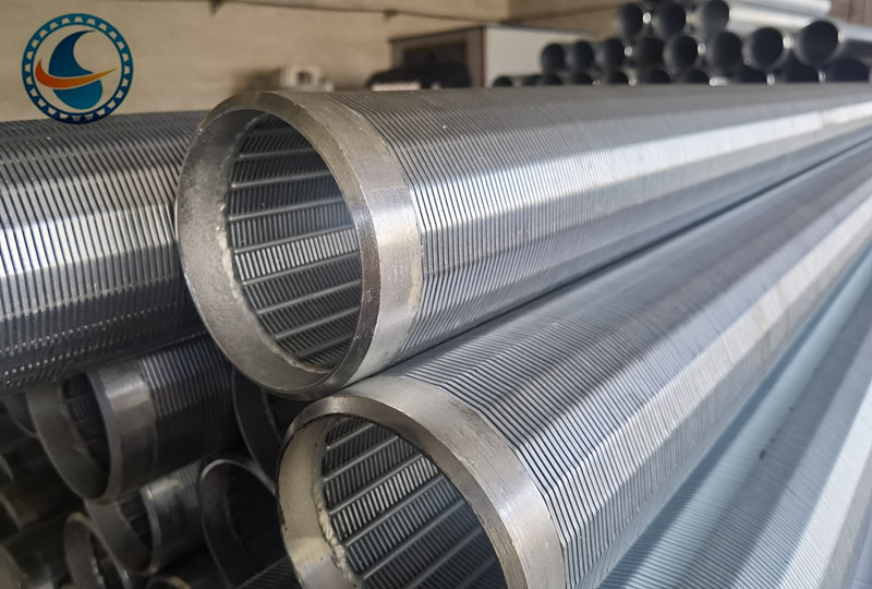 6-5/8" Low Carbon Galvanized Wedge Wire Screen Filter For Sand Control