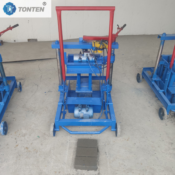 Direct Push Type Small Brick Making Machine High Efficiency Block Molding Two Bricks In One Mold