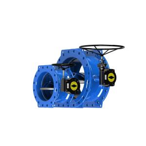 China SS316L Disc Ring Double Eccentric Butterfly Valve Bare Head on sale