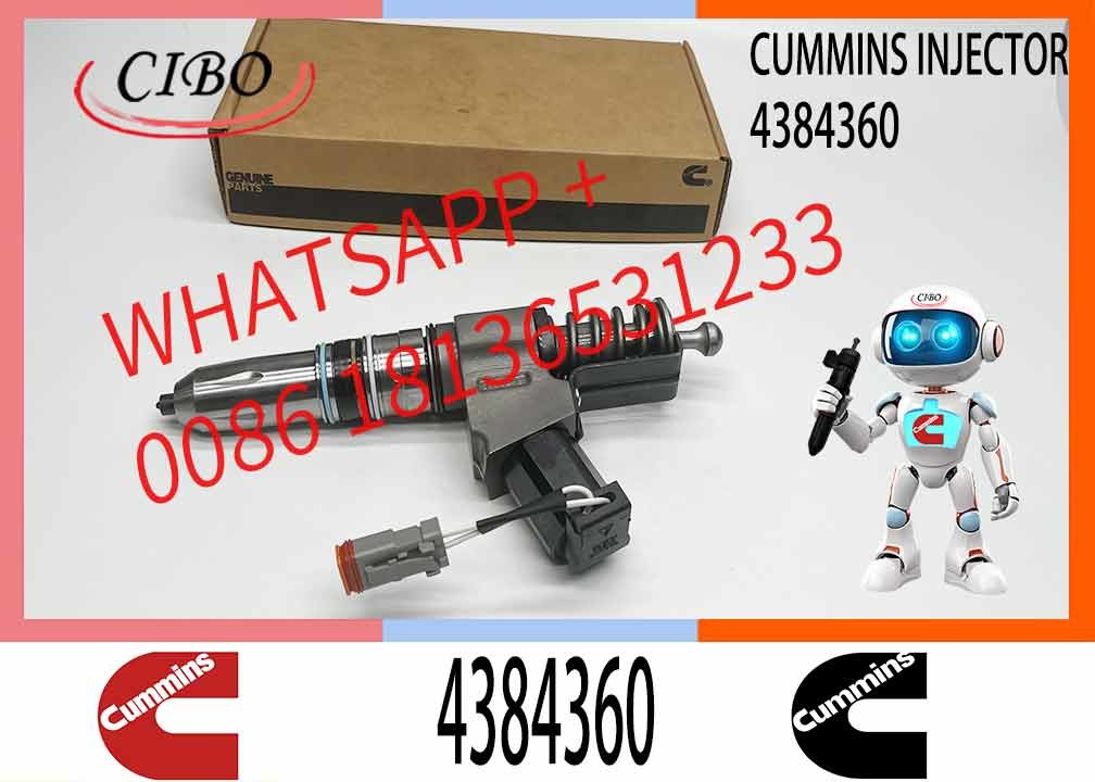 Factory OEM Quality Brand New Diesel Common Rail Fuel Injector Assembly 4307516 3087560 4384360 For C Ummins N14 Engine