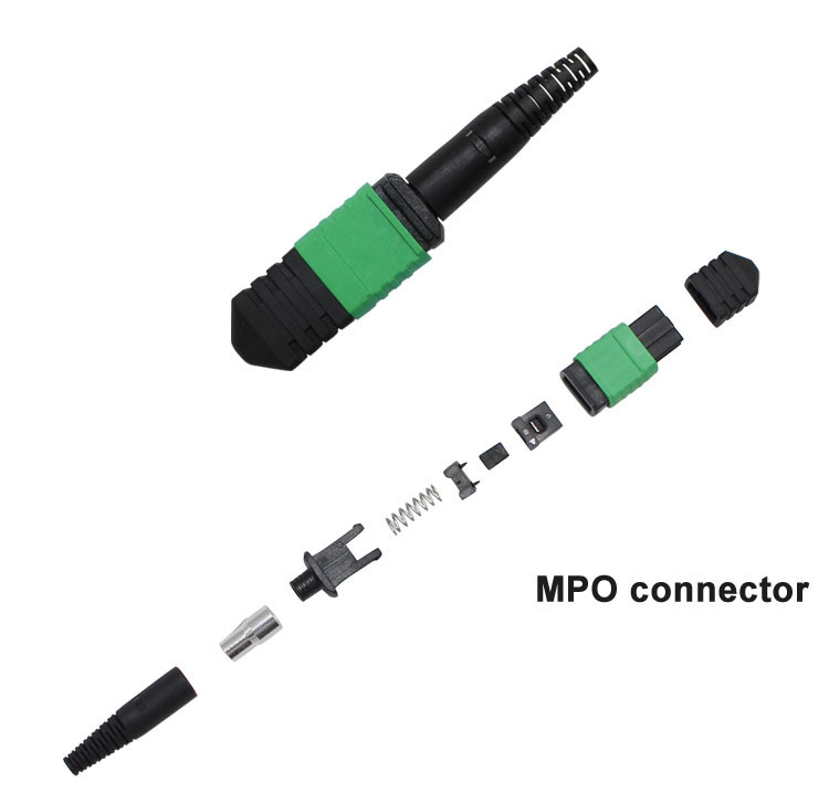MPO / MTP Telecom Connectivity Fiber Optic Connector Kit For Data Center