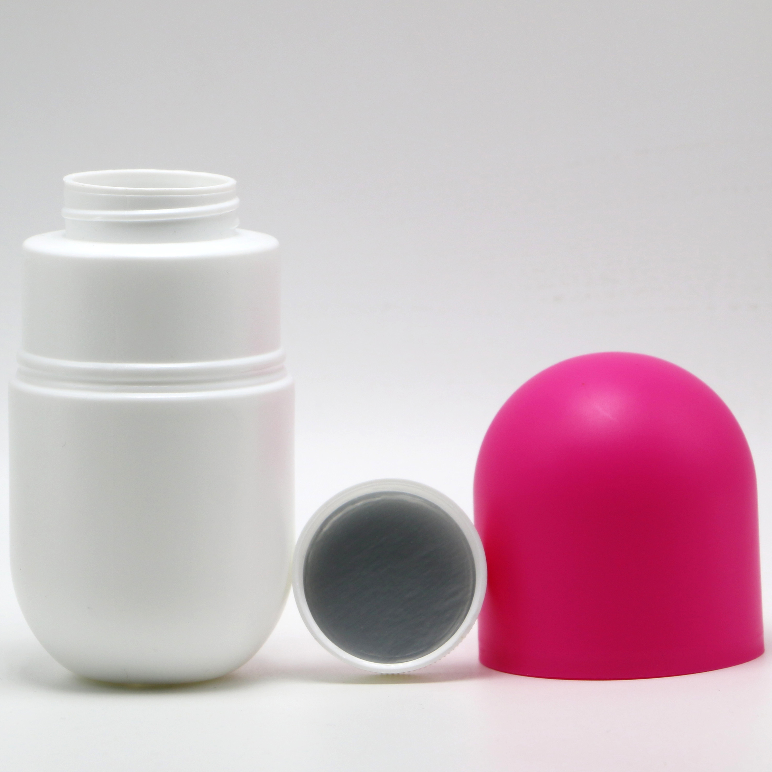 Screw Cap 180ml Empty Matte Plastic Bottles for Solid Powder Capsules Pill Container