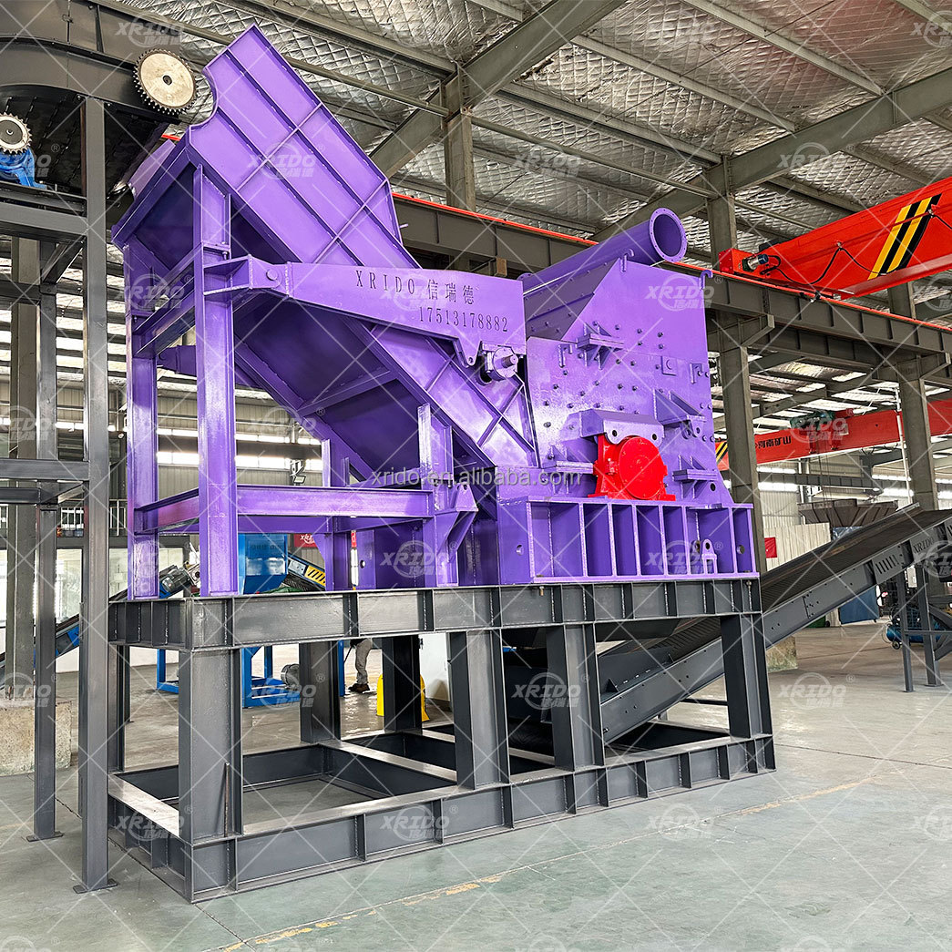 Aluminum Motor Stator Metal Crusher Machine Multifunctional Metal Scrap Crusher