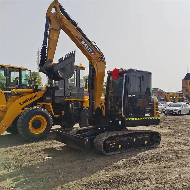 Sany SY60C Digger 6 Tons Used Excavator for Construction Machinery within Year 2023