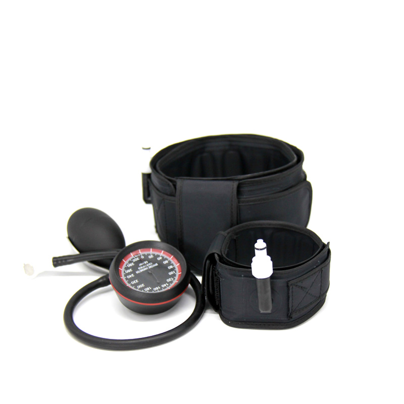 Blood Flow Resistance Gym Equipment Occlusion Cuff BFR Band with 8x80cm Polyester Cuff