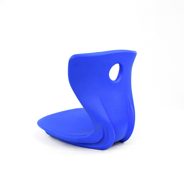 UV Proof Curved Dark Blue Stadium Seats / HDPE Custom Bleacher Seats