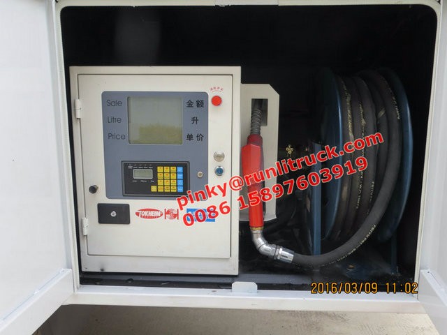 Beiben 10Wheels Fuel Tank Truck Oil Tanker Truck 25cbm 80km/H Max Speed