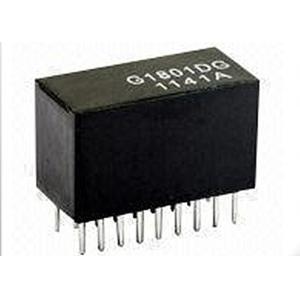 Professional Lan Transformer Coils Black Color With Router Low Insertion Loss