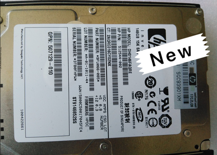 HP Hard Disk 504062-B21 504334-001 2.5 Inch SAS 146GB 1 Year Warranty