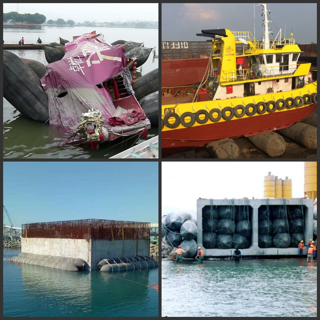 Factory Price Marine Rubber Ship Launching Airbags for All Types of Vessels