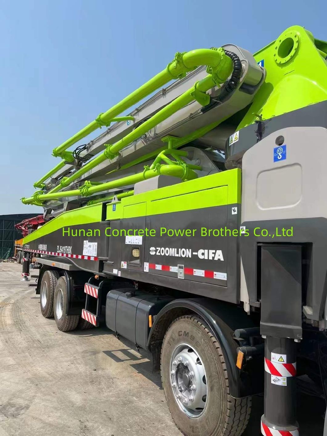 2013 Truck Mounted Pump 52 Meter Concrete Pump Truck Benz Chassis